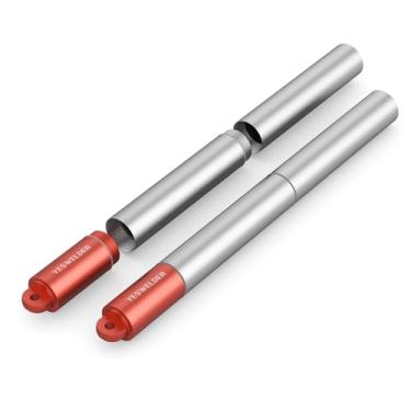 Imagem de YESWELDER Tubo de armazenamento vermelho de eletrodo de tungstênio TIG para haste de tungstênio de soldagem WT20