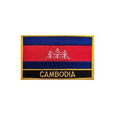 Imagem de Uijokdef 1 remendo de bandeira da Ilha de Man para passar a ferro ou costurar bordado tático militar nacional da ilha de Man (Ilha de Man)