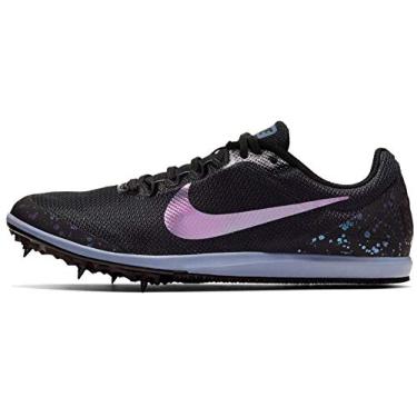 Imagem de NIKE Tênis feminino Zoom Rival D 10 tamanho 907567-002, Preto/índigo neblina estelar índigo, 11