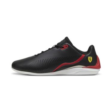 Imagem de PUMA Tênis masculino Ferrari Drift Cat Decima, Puma Preto - rosso Corsa-Puma Preto, 8.5