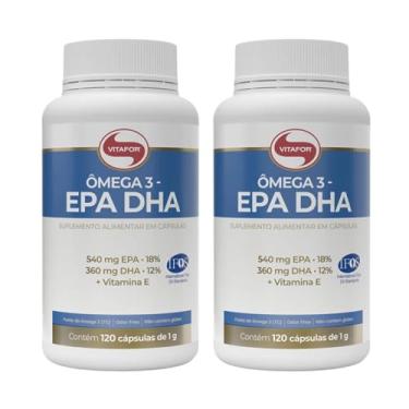 Imagem de Ômega 3 EPA/DHA - 2 unidades de 120 cápsulas - Vitafor