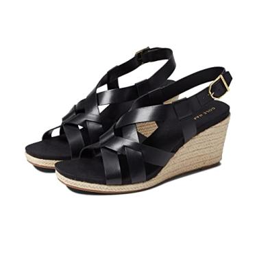 Imagem de Cole Haan Plataforma de cristal feminina de 70 mm, Preto, 38