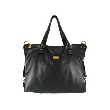 Imagem de Mala Bolsa De Viagem Topgrife Couro Preto