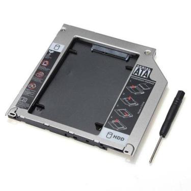 Imagem de Case Adaptador Universal 9.5mm Segundo Hd Ssd Sata No Notebook - Caddy