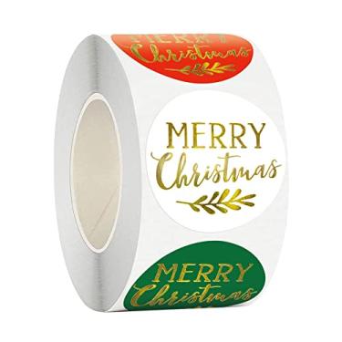 Imagem de 500 peças de adesivos de natal adesivos s de adesivo de para decorações de bolsas de envelope, 1,5