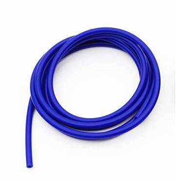 Imagem de Mangueira de tubo de vácuo de silicone azul de alto desempenho, ID 0,31" (8 mm), OD 0,51" (13 mm), 3,3 pés por rolo (3 metros), pressão máxima de 60 psi