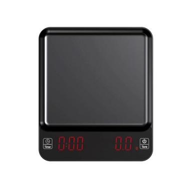 Imagem de Balança para Café Com Temporizador Cronômetro Barista 3kg/0.1g - raleo