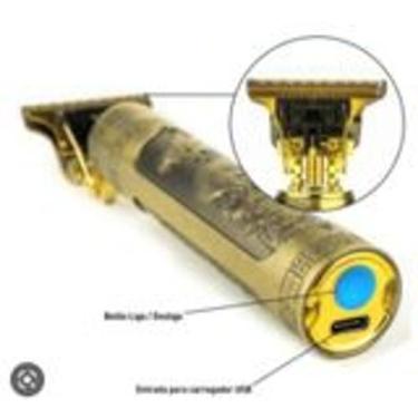 Imagem de Máquina  Dragon De Acabamento Cabelo Barbear Profissional Aparador - N