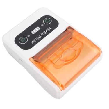 Imagem de Impressora Térmica de Recibos Bluetooth, Impressora Térmica Pequena USB de 58 Mm Com Lâmina Dentada, Suporte para Android e Tipo C, para Restaurante de Loja de Varejo de