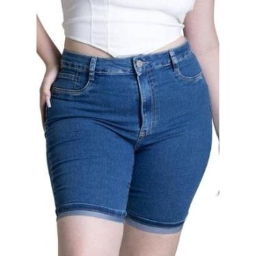 Imagem de Shorts Jeans Sawary Plus Size - 278017-Feminino