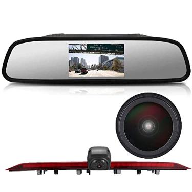 Imagem de Lente de 18 mm para carro, terceiro teto, lâmpada de freio, luz de freio, câmera de reserva de visão traseira, substituição para veículo de transporte modificado Crafter MAN TGE 2017 ônibus 2006 2014