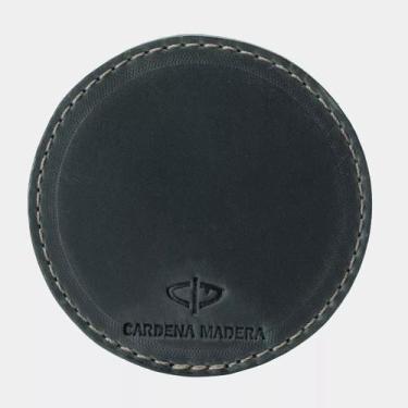 Imagem de Porta Copo De Couro Bovino Bolacha de Mesa Apoio de Copo Cardena Mader