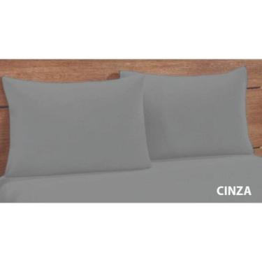 Imagem de 2 Fronhas Simples com Zíper 70cmx50cm Percal 200 Fios 100% Algodão - B
