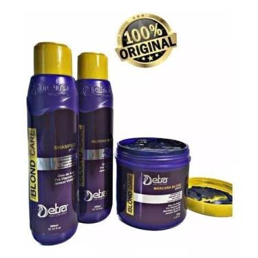 Imagem de Kit Detra Blond Care 3 Produtos Grandes