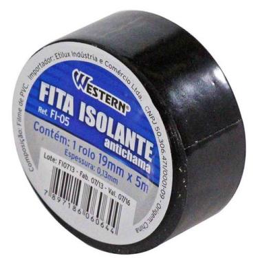 Imagem de Fita Isolante 19x5mts Pct 10pç - Western