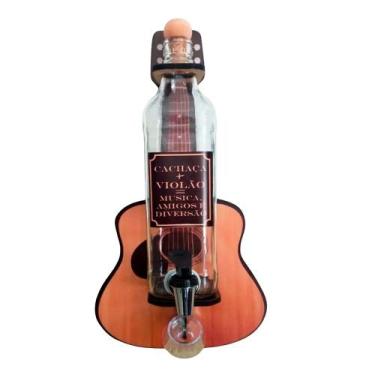 Imagem de Pingômetro Instrumental Viola - Violão Decoração Country BBQ - Retrofe