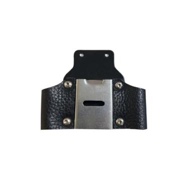 Imagem de Qinwuwu Suporte de fita métrica, suporte de fita métrica no cinto, coldre de broca para cinto, cintura, bolso, etc.