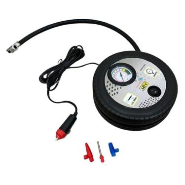 Imagem de Mini Compressor De Ar Portátil Para Encher Pneu 260psi 15l/min 12v Imp