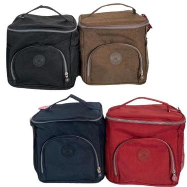 Imagem de kit 2 Bolsas Térmicas De Mão Com Alça Ajustavel Para Marmita Lancheira