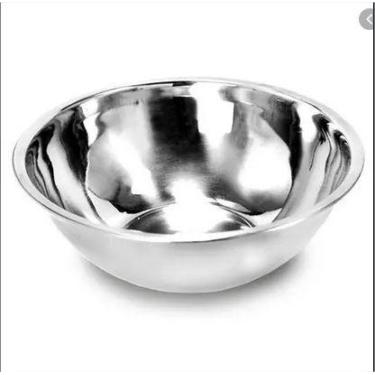 Imagem de Saladeira Bacia Tigela Em Aço Inox 24cm