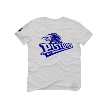 Imagem de Camiseta Detroit Pistonss Basquete Isiah Thomas Ben Wallace - Loja Whi