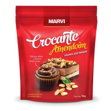 Imagem de Crocante Amendoim Granulado Marvi 1kg
