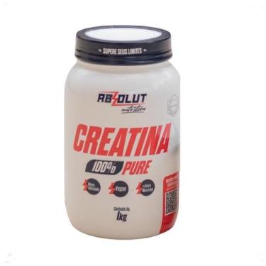 Imagem de Creatina Absolut 100% - Grande - Absolut Nutrition, 1Kg - Pote