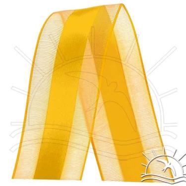 Imagem de Fita Voal com Cetim VCE nº05 22mm - 10 Metros - Fitas Progresso, 763