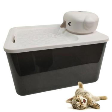 Imagem de Bebedouro Fonte de Agua Gato Cao Pet Cachorro Animal de Estimaçao Sens