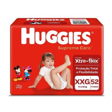 Imagem de Fralda Huggies Supreme Care XXG 54 Unidades