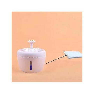 Imagem de Bebedouro Automático para Pets, Fonte de Água Silenciosa com Filtro, Capacidade de 2L, Ideal para Gatos e Cães Pequenos e Médios, Design Portátil e Econômico