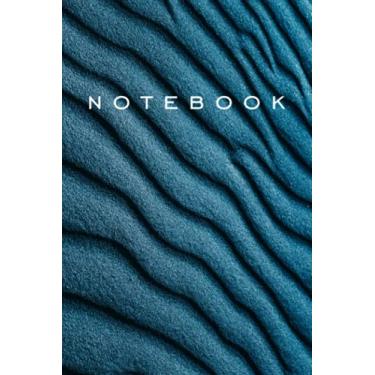 Imagem de Notebook | Blue Sand Dunes Premium Designer Cover - Small (6 x 9in) 100 page Blank-Pages: Professional Sketchbook for Artists and Creatives