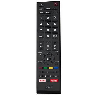 Imagem de Substituição de controle remoto CT-95007 para Toshiba LED LCD TV 32L5995 32L5997 43L5995 43L5997 43L5965 49L5965 49L5995 49L5997 43L5995EV 43L5995EV 43L5995EV 97EV 4 Controle remoto 3E5603EXT