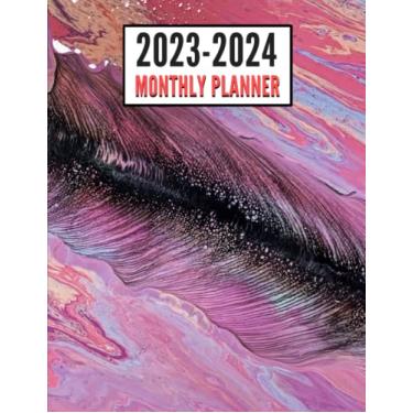 Imagem de 2023-2024 Monthly Planner: Two Year Planner 24 Months Calendar, 2 Year Appointment Calendar, Business Planners, Agenda Schedule Organizer Logbook and unique cover (Monthly planner 2023-2024).
