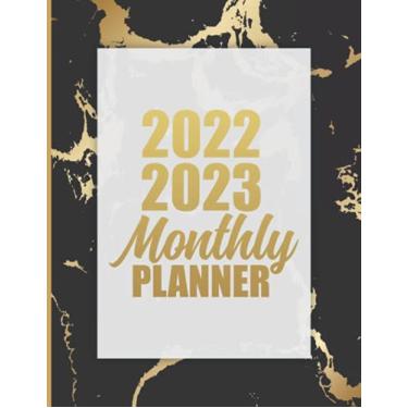 Imagem de 2022-2023 Monthly Planner: 2 Years of Planning With Federal Holidays | A4-2 Year Monthly Planner/Calendar/Schedule - To Do List - 24 Months ... Up To December 2023 | Beautiful Marble Cover