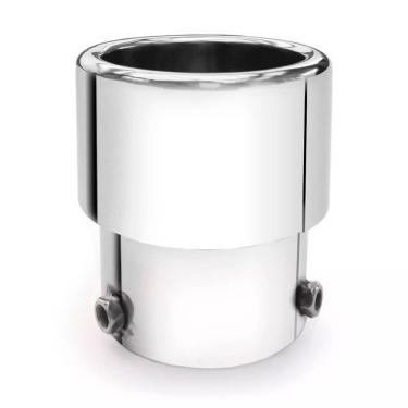 Imagem de Ponteira Esportiva Para Escapamento em Aço Inox