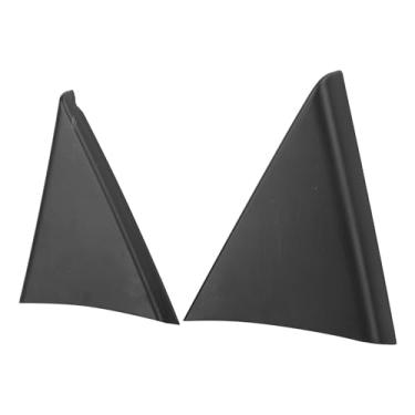 Imagem de Akozon 2 PCs Lateral Interior Espelho Tampa 25838246 Painel Superior Porta de ébano para 2500 3500 2014, OE de Ajuste, Proteção de Acabamento Elegante