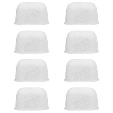 Imagem de 8 peças de filtro de água para máquina de café expresso Breville, substituição de filtro de carvão ativado compatível com Breville Barista Express BWF100 /450/500/600/810/840/860/870/878/880/990/980