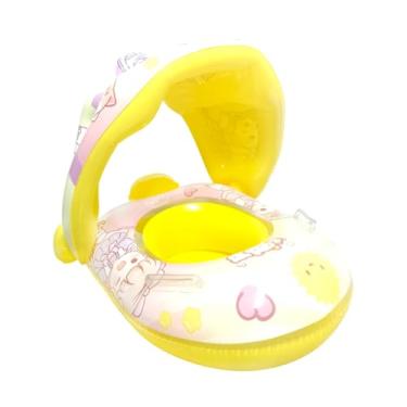 Imagem de Boia Bote Bebê Fralda Inflável Infantil Proteção Cobertura