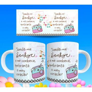 Imagem de Caneca gospel frases religiosas versículos bíblicos motivacionais 88 -