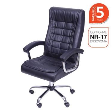 Imagem de Cadeira Escritório Presidente Molas Office Big Oslo - OR Design