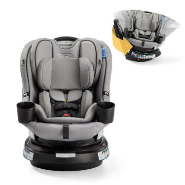 Imagem de Cadeirinha de Carro Conversível Graco EasyTurn 360 2 em 1, Giratória 360 Graus, Design Slim - Solae