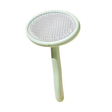 Imagem de Gralara Pincel de gato desmatamento pente pente de cabelo longa ferramenta de dessedição, Verde, L