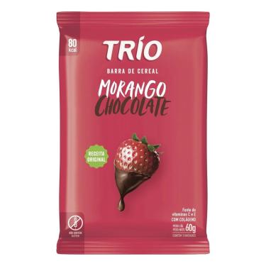 Imagem de Barra de Cereal Morango com Chocolate Trío 60g