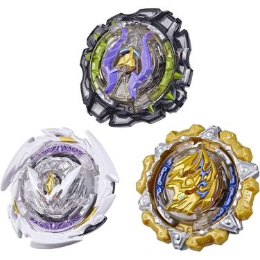 Imagem de Beyblade Burst QuadDrive Quantum Pulse 3pk Jogo de Batalha Tops