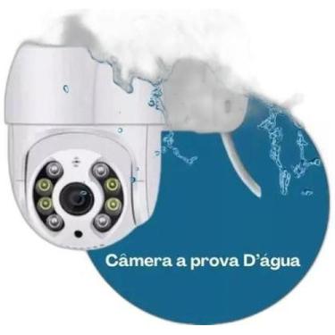 Imagem de Câmera Segurança Externa Wifi Zoom 4X Lançamento 2025 - Câmera D'Água 