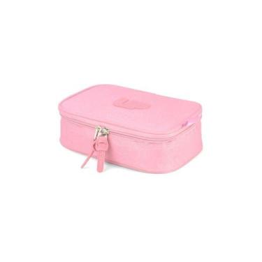 Imagem de Estojo Escolar Feminino Liso 100 Pens Up4You Ref.46507