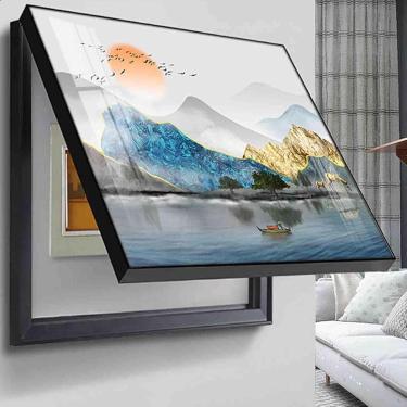 Imagem de Tampa Do Medidor Elétrico Interno, Caixa Do Medidor Pintura Decorativa Pintura Decorativa Tampa Do Contador Caixa Elétrica Decorativa Tampa Da Caixa Do Medidor Destacável Criativo, 10, 50 * 40cm