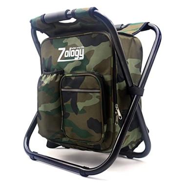 Imagem de CAMPORT Mochila dobrável para cadeira de acampamento com isolamento térmico, bolsa de mesa de assento de camuflagem para caminhadas, equipamento de acampamento para atividades ao ar livre, pesca