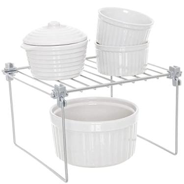 Imagem de Prateleira Organizadora pequena aramado para ganhar espaço Metalic